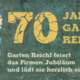 70 Jahre Garten Reichl Jubiläumsfeier